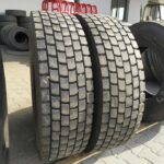  Używane opony ciężarowe 315/80R22.5 CONTINENTAL HDR2 / 16-18mm