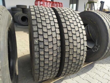  Używane opony ciężarowe 315/80R22.5 CONTINENTAL HDR2 / 16-18mm