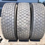 Używane opony ciężarowe 315/80R22.5 CONTINENTAL HDR2 / 9-10mm