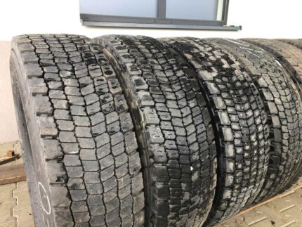 Używane opony ciężarowe 315/80R22.5 CONTINENTAL CONTI SCANDINAVIA HDW2 / 10-12mm