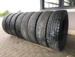 Używane opony ciężarowe 315/80R22.5 CONTINENTAL CONTI SCANDINAVIA HDW2 / 10-12mm