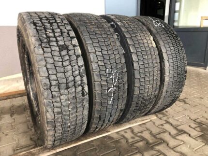 Używane opony ciężarowe 315/80R22.5 CONTINENTAL CONTI SCANDINAVIA HDW2 / 9-11mm