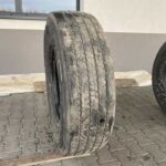  Używana opona ciężarowa 315/80R22.5 CONTINENTAL HSL1 / 9-10mm