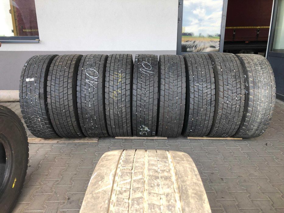 Używane opony ciężarowe 315/80R22.5 CONTINENTAL CONTI HYBRID HD3 / 11-13mm Używane opony ciężarowe 315/80R22.5 CONTINENTAL CONTI HYBRID HD3 / 11-13mm