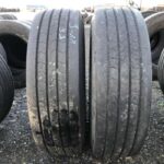  Używane opony ciężarowe 315/80R22.5 DUNLOP SP344 / 9-11mm