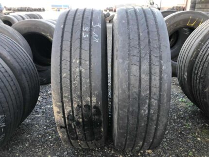  Używane opony ciężarowe 315/80R22.5 DUNLOP SP344 / 9-11mm