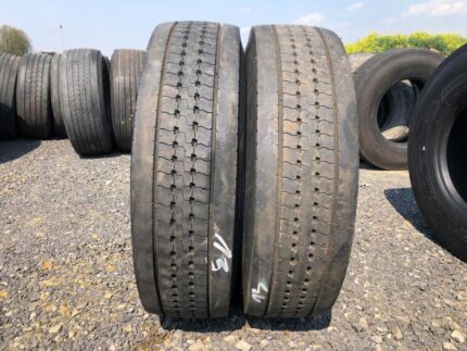  Używane opony ciężarowe 315/80R22.5 DUNLOP SP346 / 12-13mm