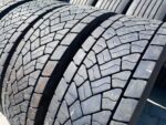 Używane opony ciężarowe 315/80R22.5 DUNLOP SP446 / 13-16mm