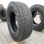 Używana opona ciężarowa 315/80R22.5 DUNLOP SP446 / 11-13mm