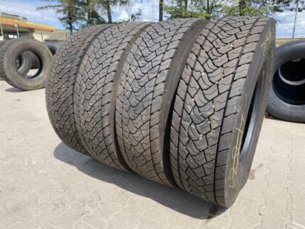  Opony ciężarowe 315/80R22.5 GOODYEAR KMAX D GEN-2 / 17-18mm