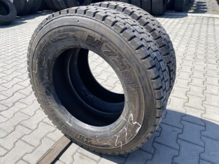 Opony ciężarowe używane napędowe 245/70R19.5 BRIDGESTONE M729 / 100% Bieżnika