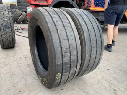  Opona ciężarowa 315/60R22.5 BRIDGESTONE ECOPIA H-STEER 002 / 8-9mm