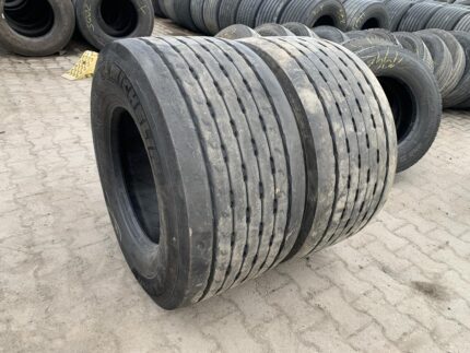 Opony używane ciężarowe do naczepy mega 445/45R19.5 MICHELIN X MULTI T HL / 10-12mm