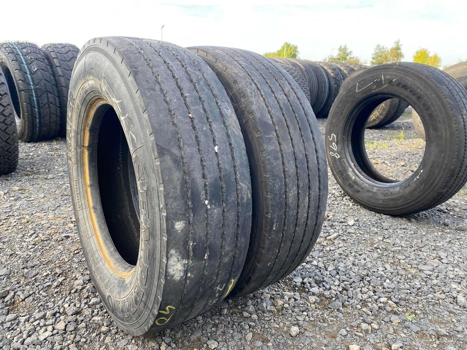 Opony ciężarowe 315/80R22.5 BIEŻNIKOWANA TYP MICHELIN XDY3 / 9-12mm Opony ciężarowe 265/70R19.5 SEMPERIT TRAILER / 7mm