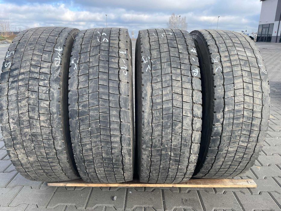 Opona ciężarowa 315/80R22.5 GOODYEAR KMAX S GEN-2 / 10-12mm Opony ciężarowe 285/70R19.5 CONTINENTAL CONTI HYBRID HD3 / 7-10mm