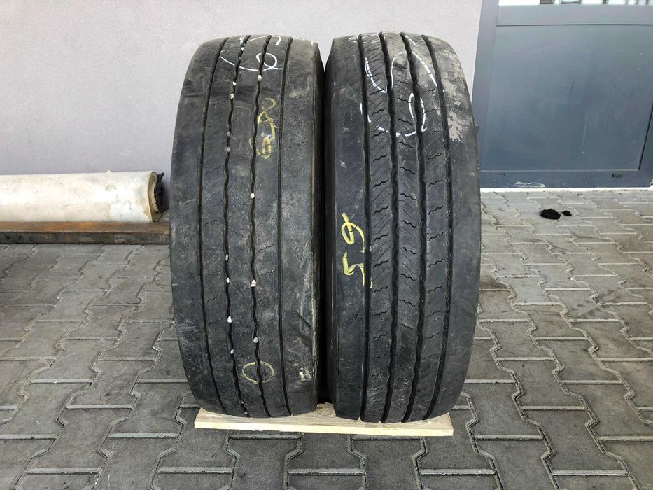 Opona ciężarowa 385/65R22.5 HANKOOK SMART FLEX AH31 / 8-10mm Opony ciężarowe 265/70R19.5 CONTINENTAL CONTI HYBRID HS3 / 9-11mm