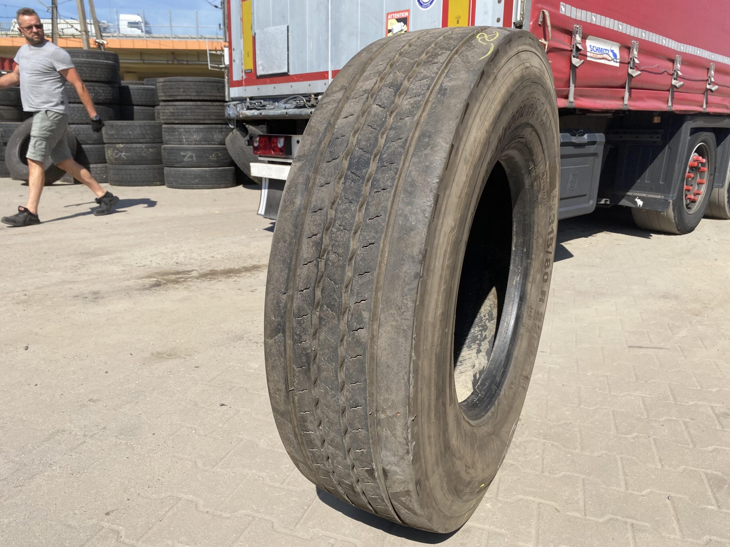 315/80R22.5 CONTINENTAL CONTI HYBRID HS3+ / 10-11mm CONTINENTAL CONTI HYBRID HS