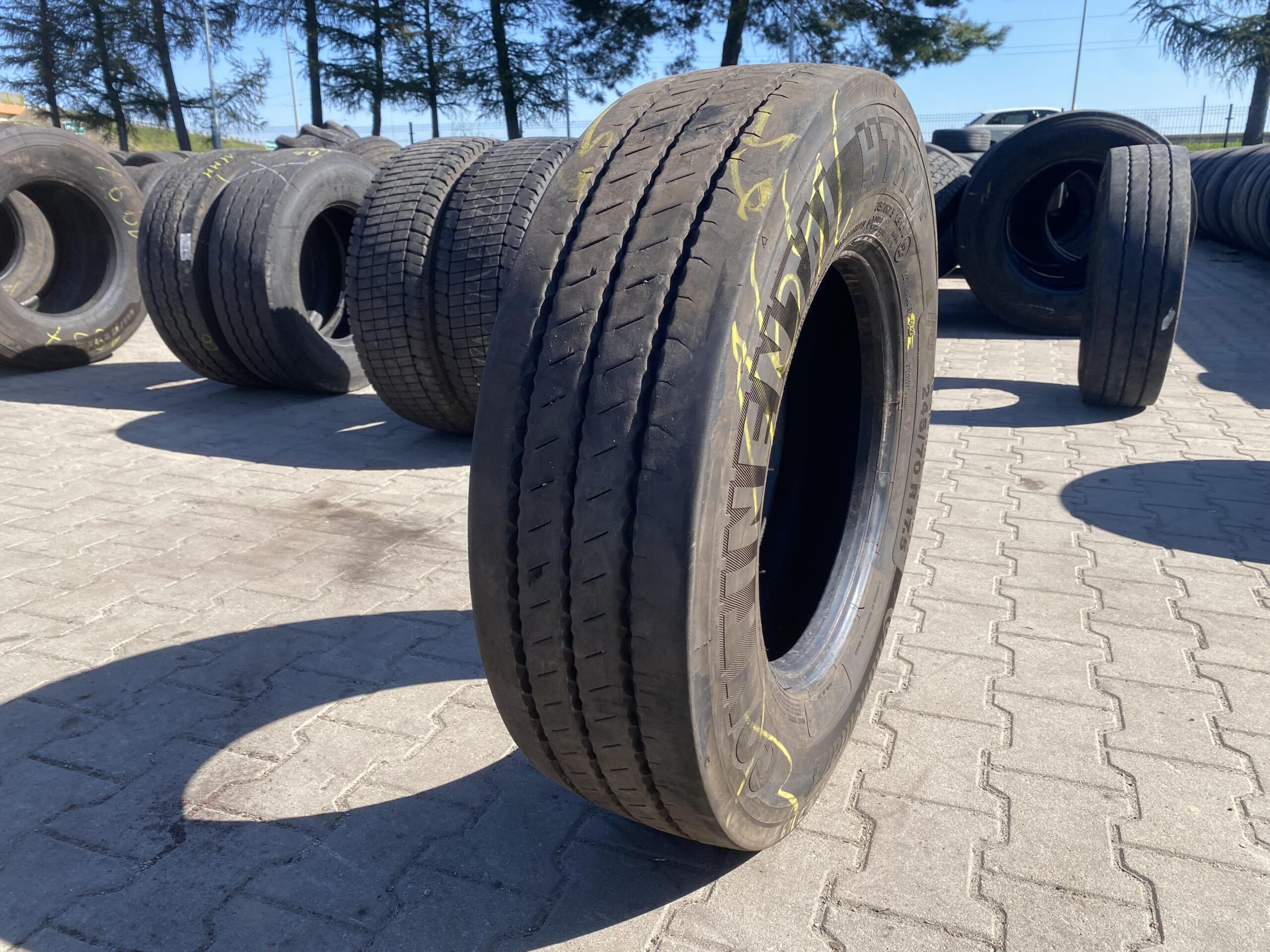 245/70R17.5 CONTINENTAL HTR2+ / 10mm CONTINENTAL HT