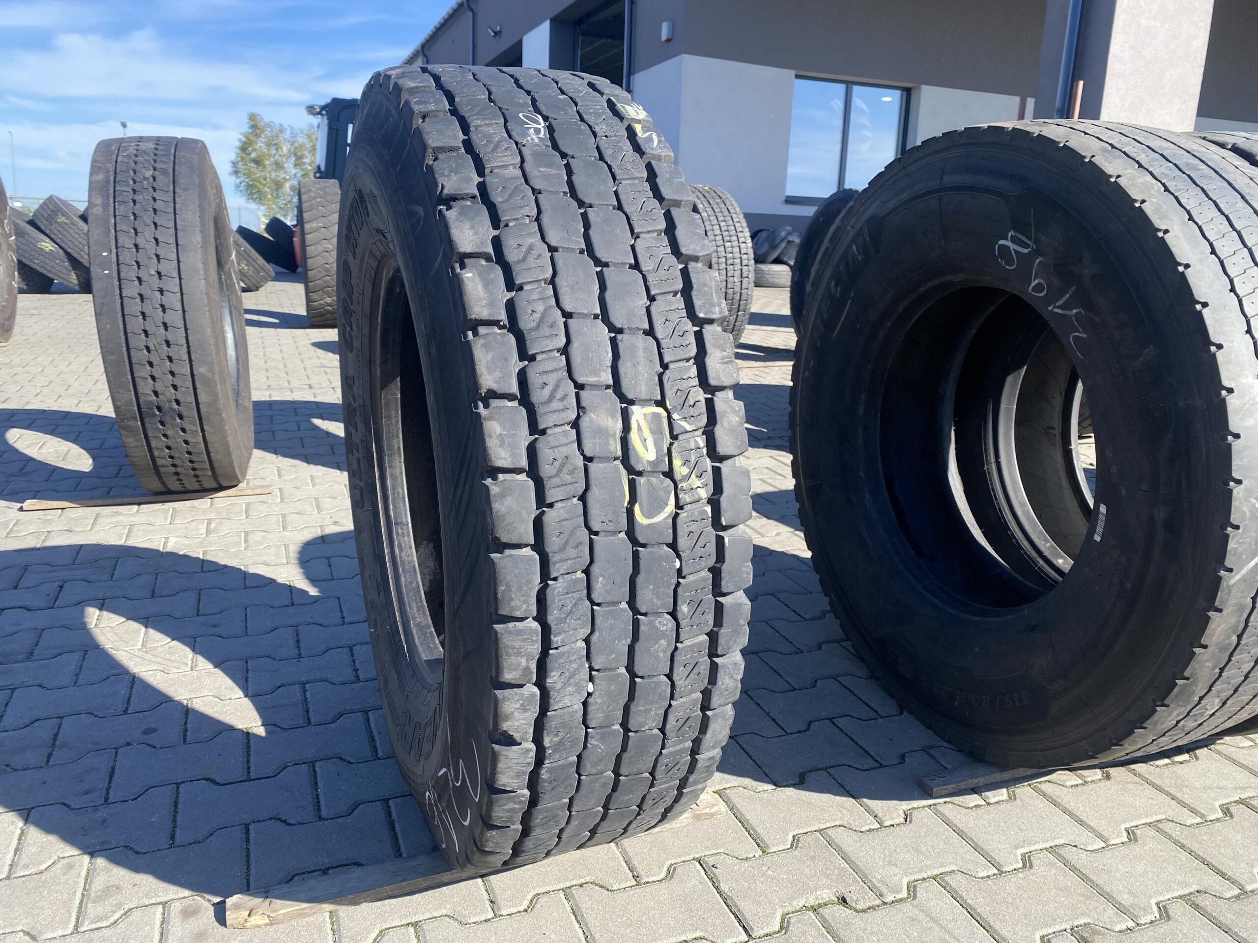 315/80R22.5 GOODYEAR ULTRA GRIP WTD / 11-15mm GOODYEAULTRA GRIP WTD