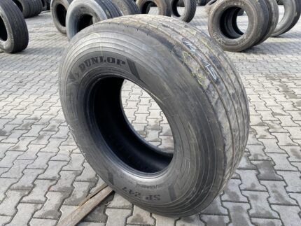 Używane opony do ciężarówek 385/65R22.5 DUNLOP SP247 / 14-15mm