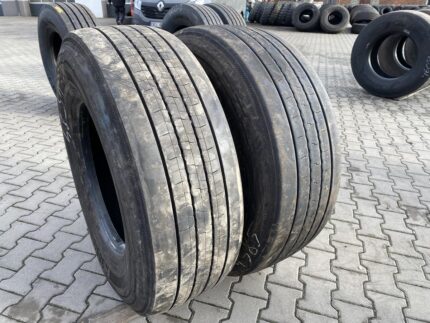 Używane opony do ciężarówek 385/65R22.5 CONTINENTAL CONTI ECOPLUS HT3 / 12-13mm