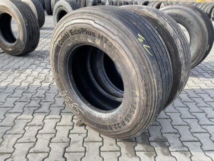 Używane opony do ciężarówek 385/65R22.5 CONTINENTAL CONTI ECOPLUS HT3 / 12-13mm