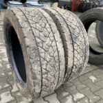 Używane opony do ciężarówek 295/55R22.5 GOODYEAR KMAX D GEN-2 / 8-9mm