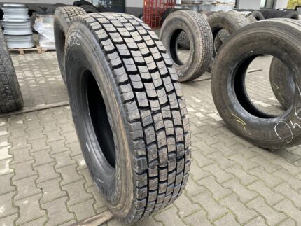Używane opony do ciężarówek 315/80R22.5 BIEŻNIKOWANA TYP CONTINENTAL HDR2 / 100% Bieżnika