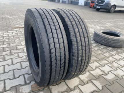 Używane opony do ciężarówek 225/75R17.5 GOODYEAR REGIONAL RHS II / 9-12mm