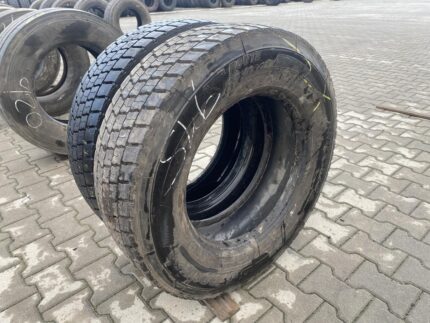 Używane opony do ciężarówek 265/70R19.5 BFGOODRICH ROUTE CONTROL D / 8-9mm