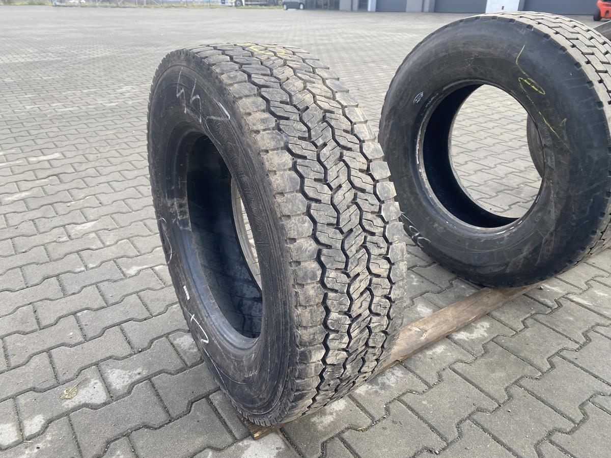 Używane opony do ciężarówek 245/70R19.5 MICHELIN X MULTI D / 9mm Używane opony do ciężarówek 245/70R19.5 MICHELIN X MULTI D / 9mm
