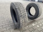 Używane opony do ciężarówek 285/70R19.5 BIEŻNIKOWANA KRAIBURG K-213 / TYP KOSTKA / 12-13mm