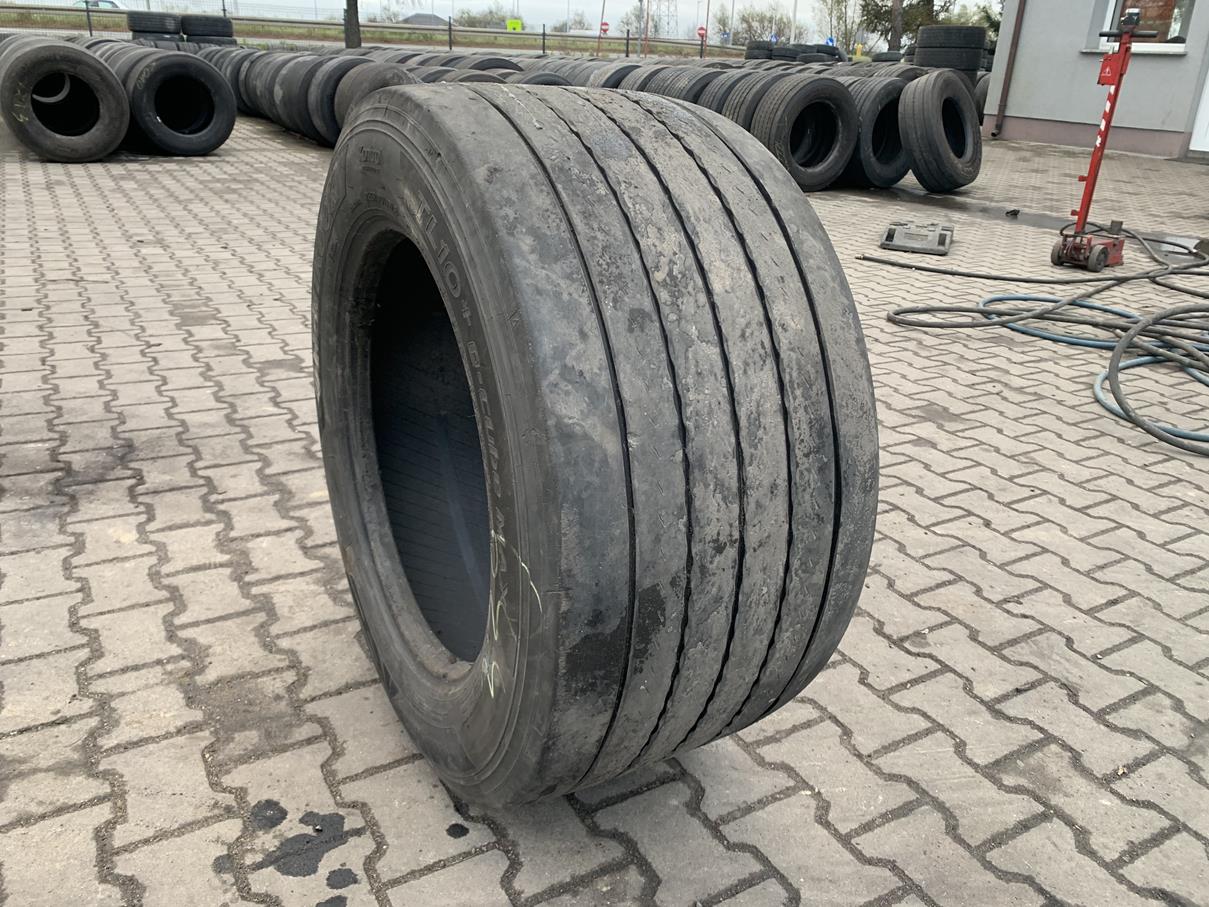 Używane opony do ciężarówek 455/40R22.5 HANKOOK TL10+ E-CUBE MAX / Pogłębiana Używane opony do ciężarówek 455/40R22.5 HANKOOK TL10+ E-CUBE MAX / Pogłębiana