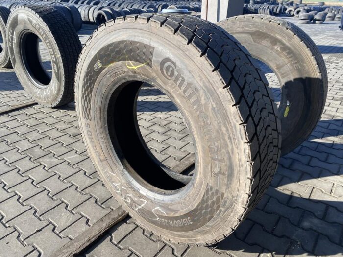 Używane opony do ciężarówek 315/80R22.5 CONTINENTAL CONTI HYBRID HD5 / 16-17mm