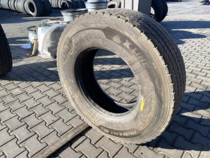 Używane opony do ciężarówek 315/80R22.5 MICHELIN XLINE ENERGY D / 7-9mm