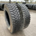 Używane opony do ciężarówek 315/80R22.5 BIEŻNIKOWANA TYP MICHELIN X WORKS D / 13-16mm