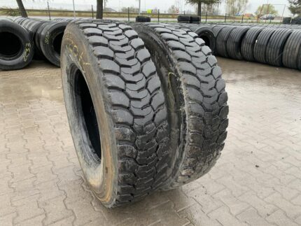 Używane opony do ciężarówek 315/80R22.5 BIEŻNIKOWANA TYP MICHELIN X WORKS D / 13-16mm