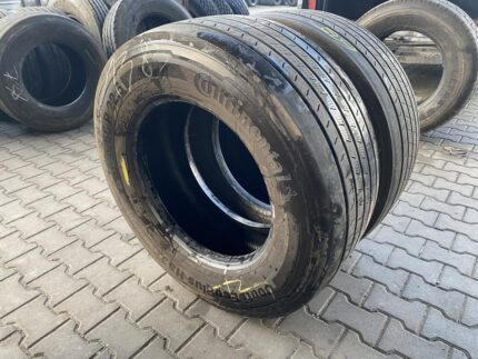 Używane opony do ciężarówek 385/55R22.5 CONTINENTAL CONTI ECOPLUS HS3+ / 9-10mm