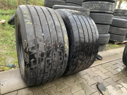 Używane opony do ciężarówek 435/50R19.5 GOODYEAR KMAX T GEN-2 / 9-11mm