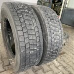 Używane opony do ciężarówek 315/70R22.5 BIEŻNIKOWANA TYP BRIDGESTONE M729 / 7-9mm