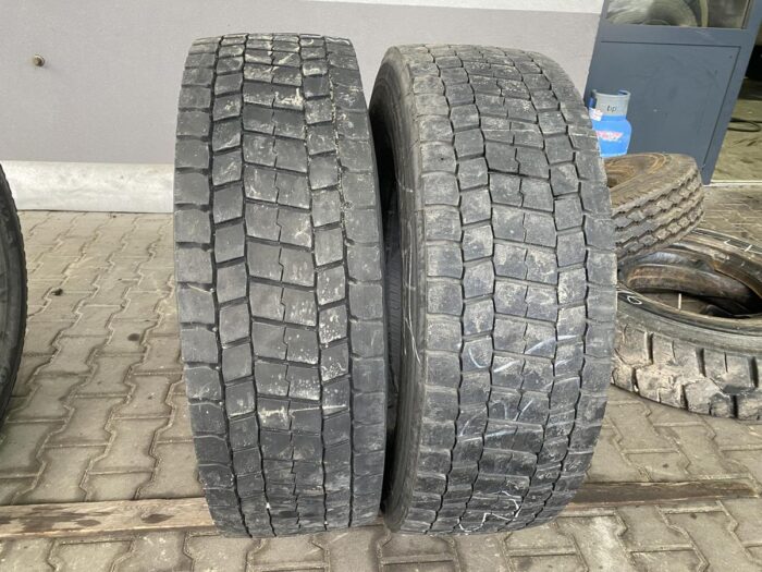 Używane opony do ciężarówek 315/70R22.5 BIEŻNIKOWANA TYP BRIDGESTONE M729 / 7-9mm
