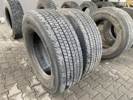 Używane opony do ciężarówek 315/70R22.5 BIEŻNIKOWANA TYP MICHELIN XDA2 / 14mm