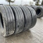 Używane opony do ciężarówek 235/75R17.5 CONTINENTAL HTR2 / 8-9mm