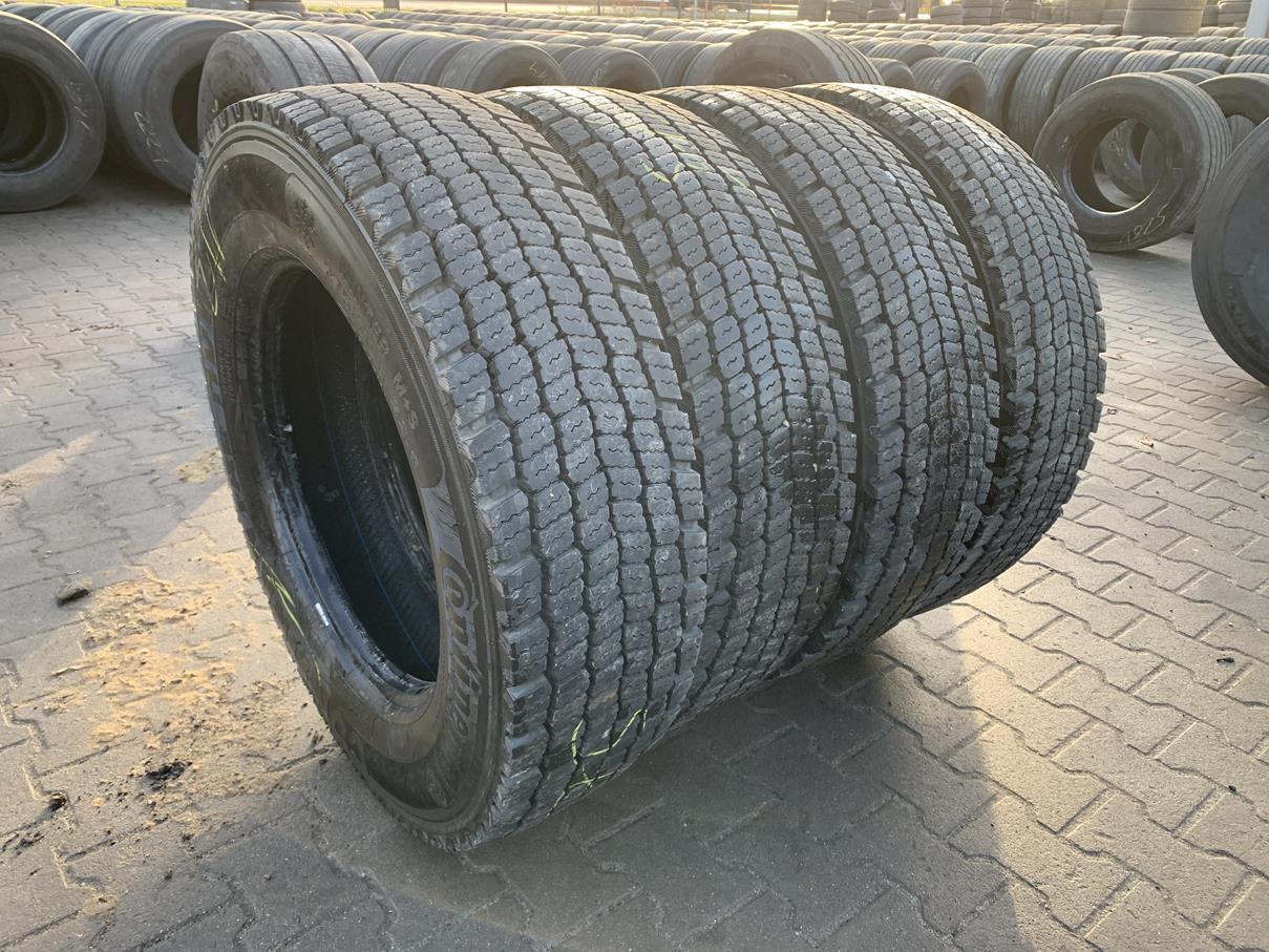 Używane opony do ciężarówek 275/70R22.5 CONTINENTAL HDW2 SCANDINAVIA / 14-16mm Używane opony do ciężarówek 275/70R22.5 CONTINENTAL HDW2 SCANDINAVIA / 14-16mm