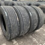 Używane opony do ciężarówek 315/70R22.5 CONTINENTAL CONTI ECOPLUS HD3 / 6-8mm