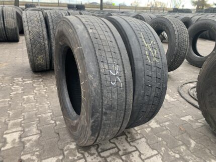 Używane opony do ciężarówek 315/70R22.5 BRIDGESTONE DURAVIS R-STEER 002 / 7-11mm