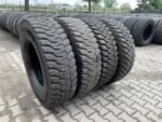 Opony używane ciężarowe napędowe budowlane 315/80R22.5 MICHELIN X WORKS D / 15-19mm