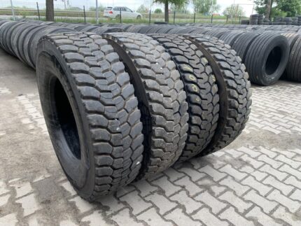  Opony używane ciężarowe napędowe budowlane 315/80R22.5 MICHELIN X WORKS D / 15-19mm