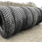 Używane opony do ciężarówek 275/80R22.5 MICHELIN XDE2+ / 14-18mm