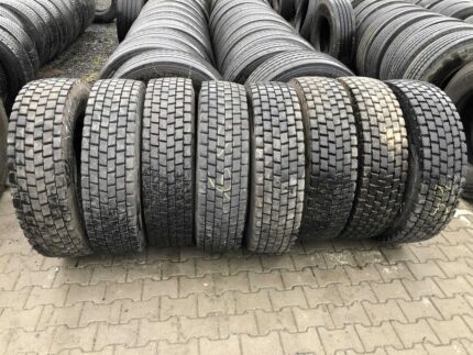 Używane opony do ciężarówek 275/80R22.5 MICHELIN XDE2+ / 14-18mm